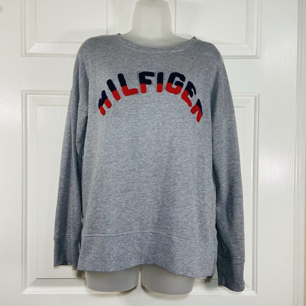 Tommy Hilfiger Women’s Large Grey Longsleeve